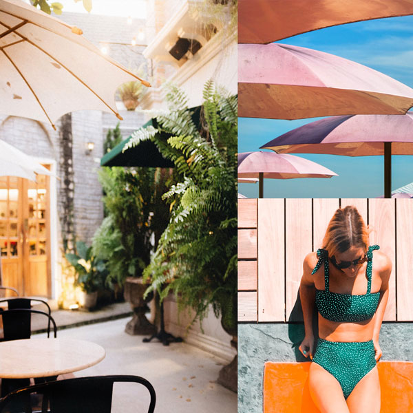 umbrellas, shade, pool, restaurant, beach, cafe, home, het,